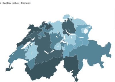 Il confronto intercantonale del debito pubblico